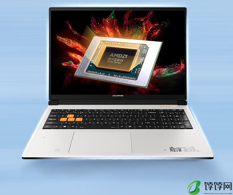 七彩虹 MEOW R16 雪影白笔记本“R9-7845HX + RTX 4060”配置版本开启预售，首发 6899 元