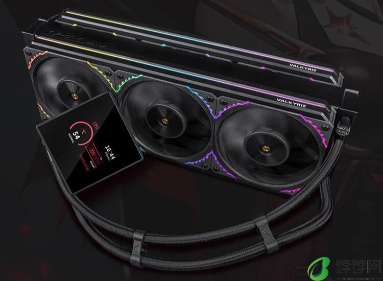 瓦尔基里 V36 AMG 一体式水冷散热器上架：双面风扇夹汉堡，7 月 29 日预售