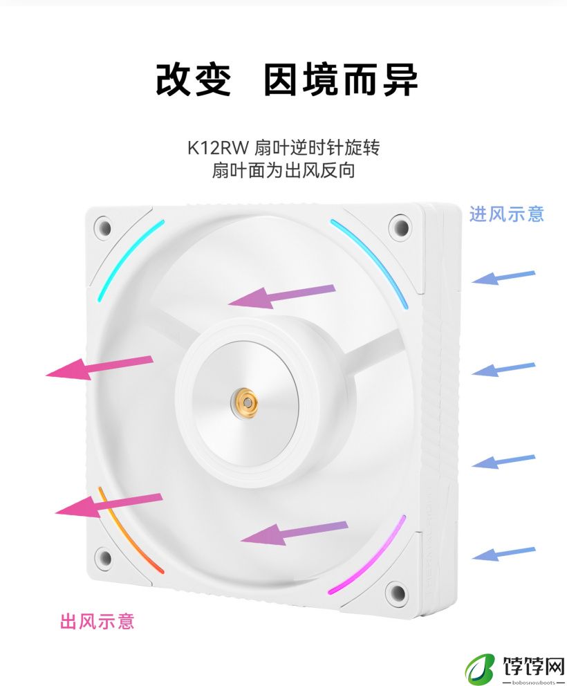 三角对称背框设计，利民推出 TL-K12R 系列反向出风风扇