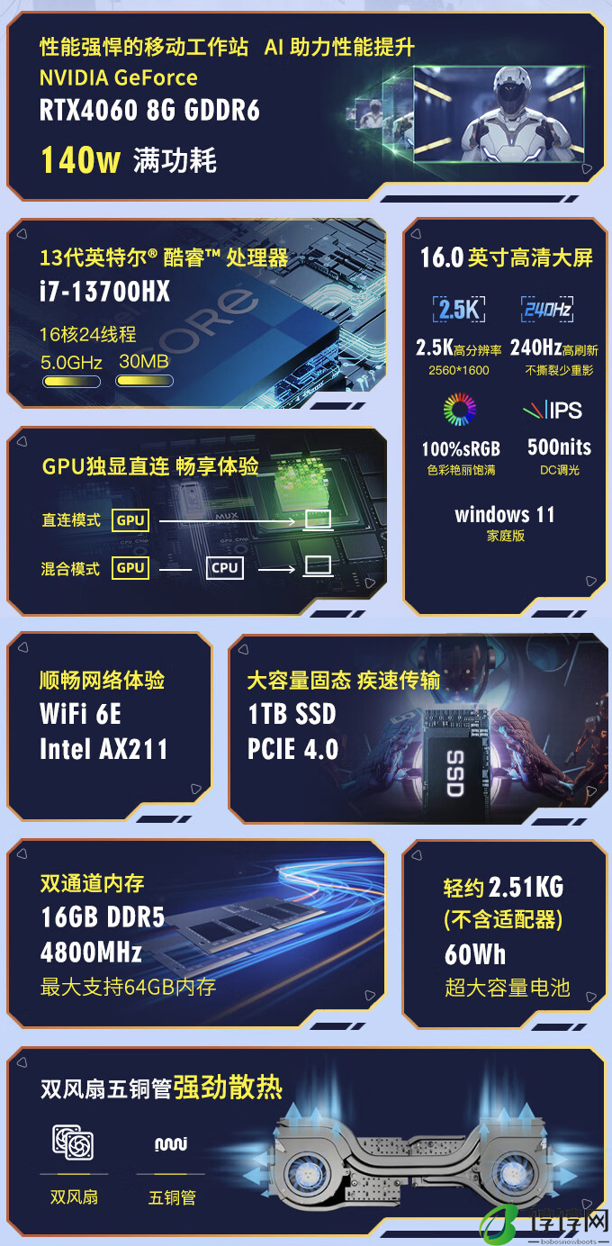 神舟战神 T8 Plus 游戏本新增配置 8 月 6 日开售，i7-13700HX + 16G + 1T + RTX4060 售 6999 元