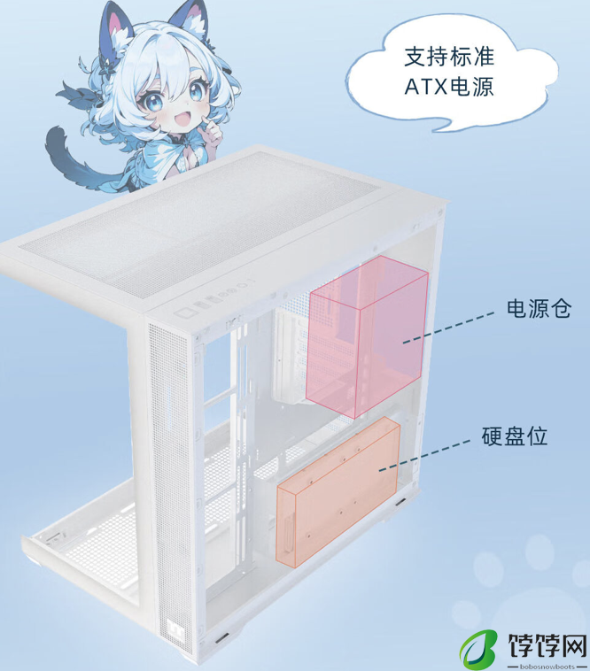 曜越推出钢影透 EX 海景房机箱：360 水冷 + 内置 10 风扇位，售 259 元