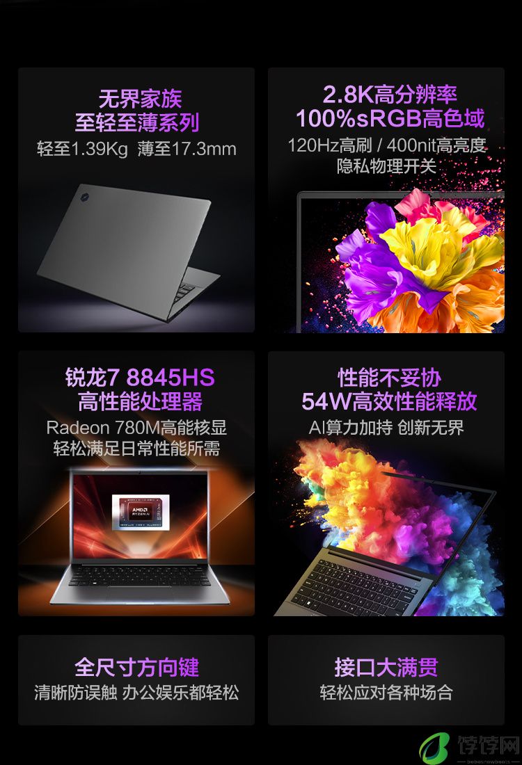机械革命无界 14S 2024（AMD）轻薄本亮相：R7-8845HS，首发不高于 3999 元