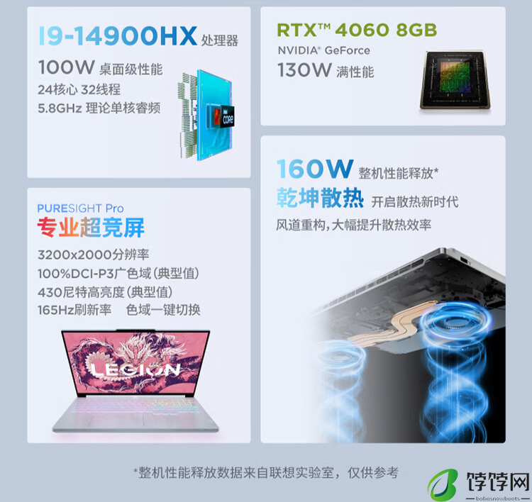 联想拯救者 Y9000X 2024 AI 元启版游戏本开启预约：五年无忧全保服务，14499 元起