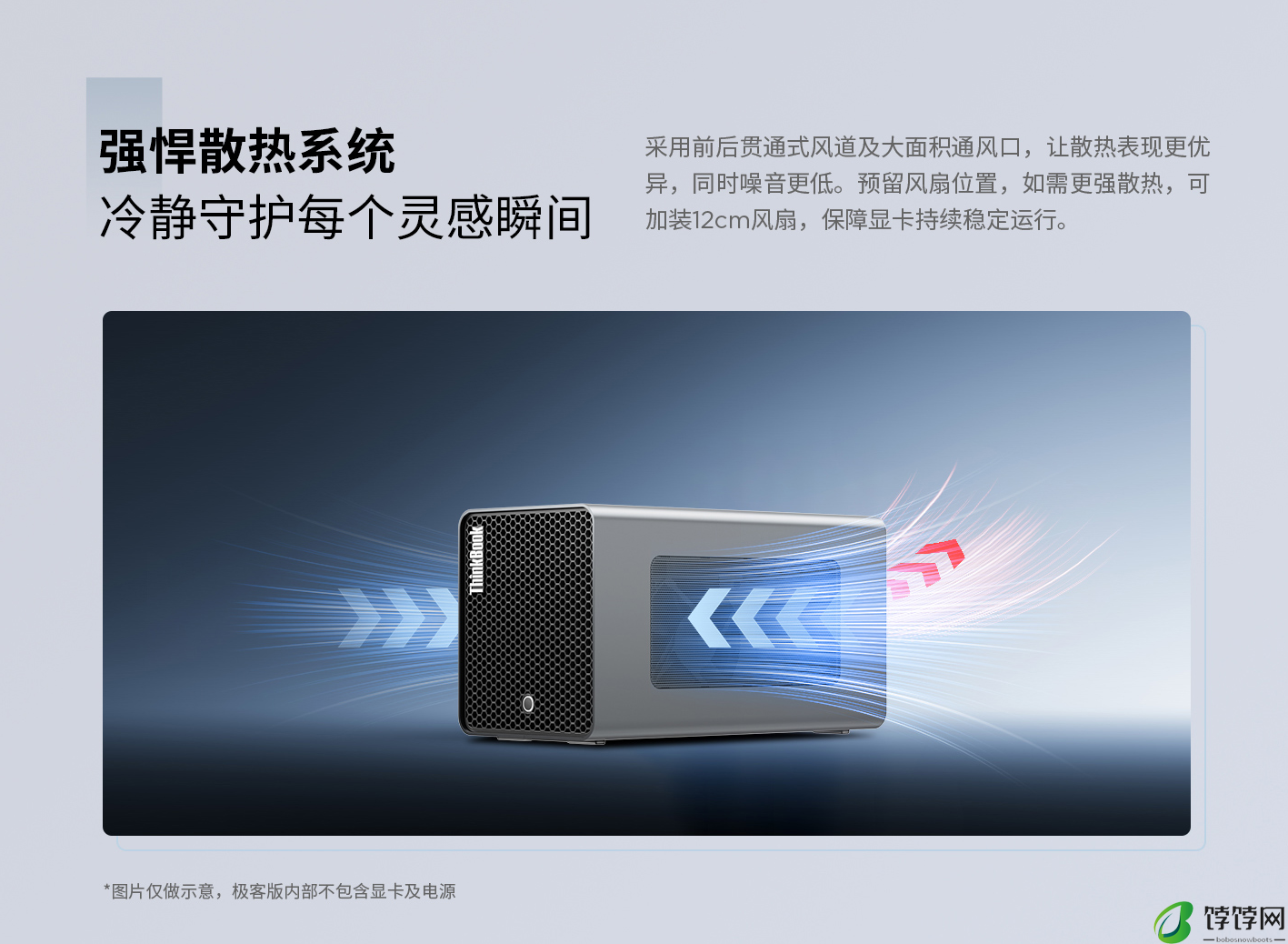 联想 ThinkBook TGX 显卡拓展坞极客版上架：1499 元，首发价更低