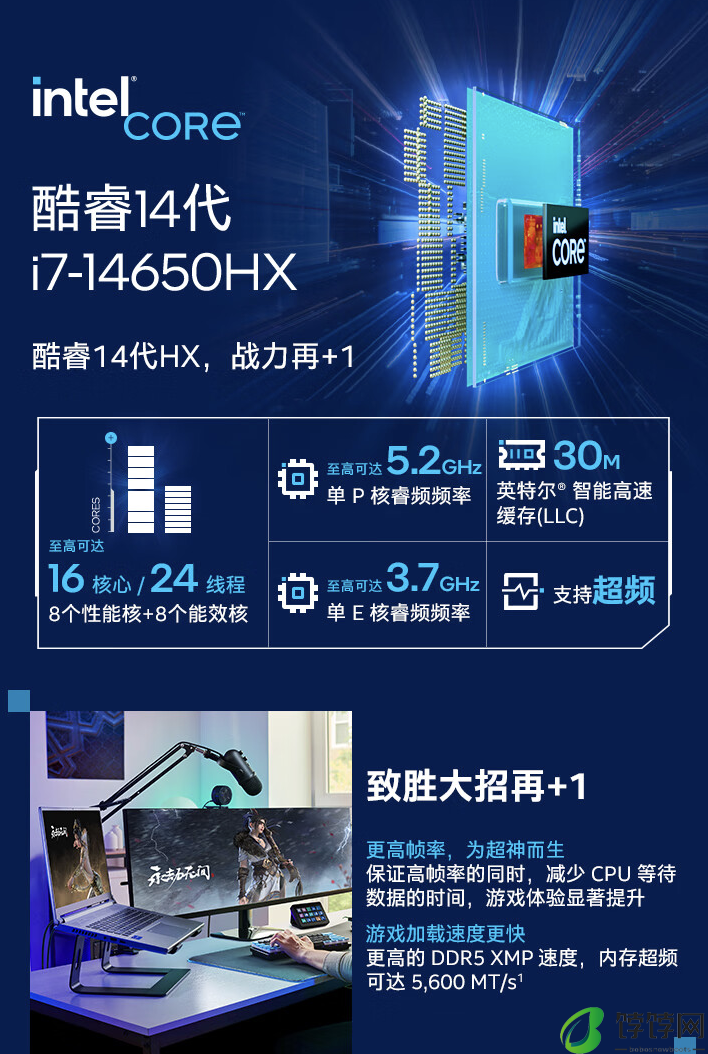 七彩虹隐星 P16 TA 游戏本配置上新：i7-14650HX + 24G + 1T + RTX4060 售 6899 元