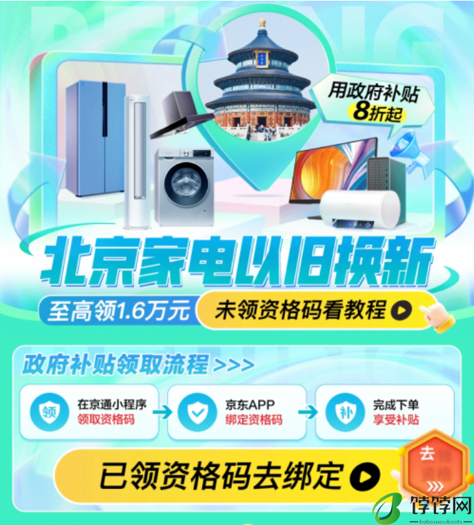 北京政府发放以旧换新补贴！来京东买MacBook Air M3立减2000元！