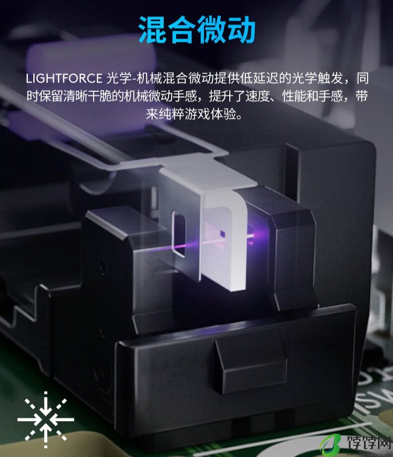 罗技 G309 随行者双模无线鼠标开售：混合微动、HERO 25K 传感器，549 元