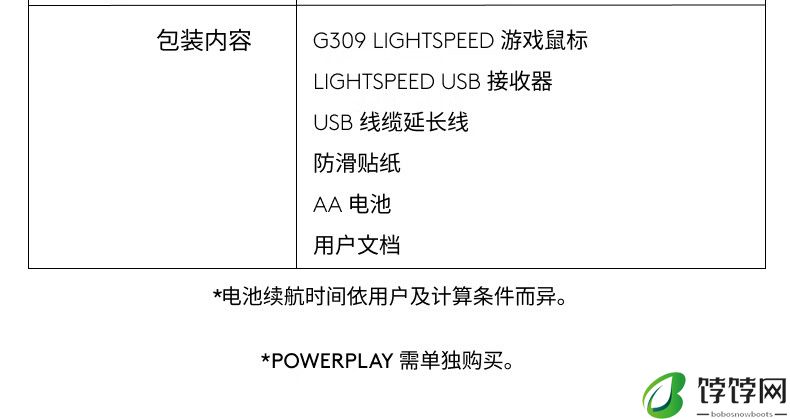 罗技 G309 随行者双模无线鼠标开售：混合微动、HERO 25K 传感器，549 元