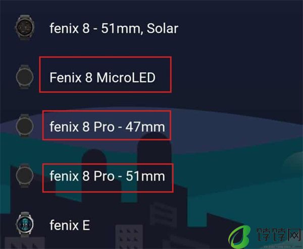 佳明 Fēnix 8 Pro / Micro LED 智能手表曝光