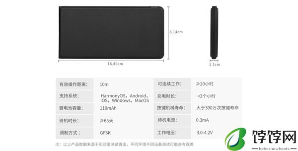 华为商城新推 BOW 折叠蓝牙键盘，专为 Mate XT 非凡大师设计