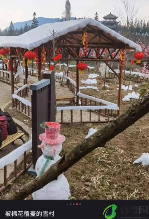 成都一景区 “棉花造雪” 引争议：深表歉意 已闭园