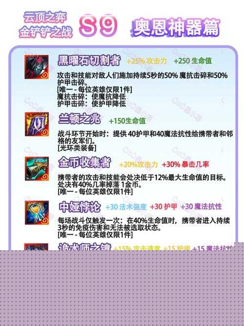 复原的神器神魔之战装备获取详细完整攻略指南