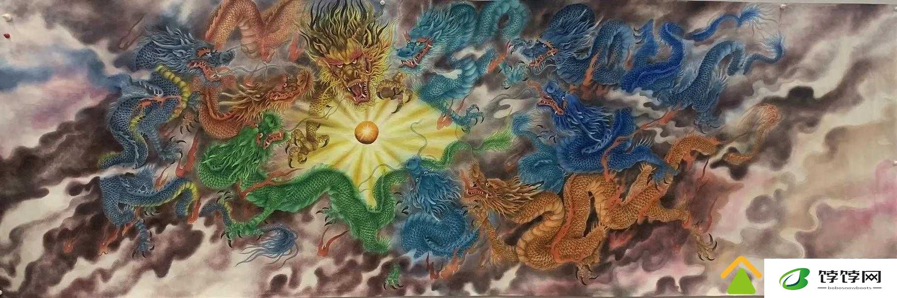 九龙战龙展雄姿 翱翔天际 游龙绝技飞龙在天震撼呈现