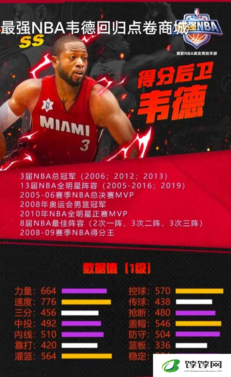 最强NBA手游：韦德技能加点与实战技巧
