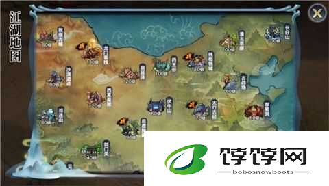 剑侠情缘移动版新地图曝光，带你领略江湖全貌