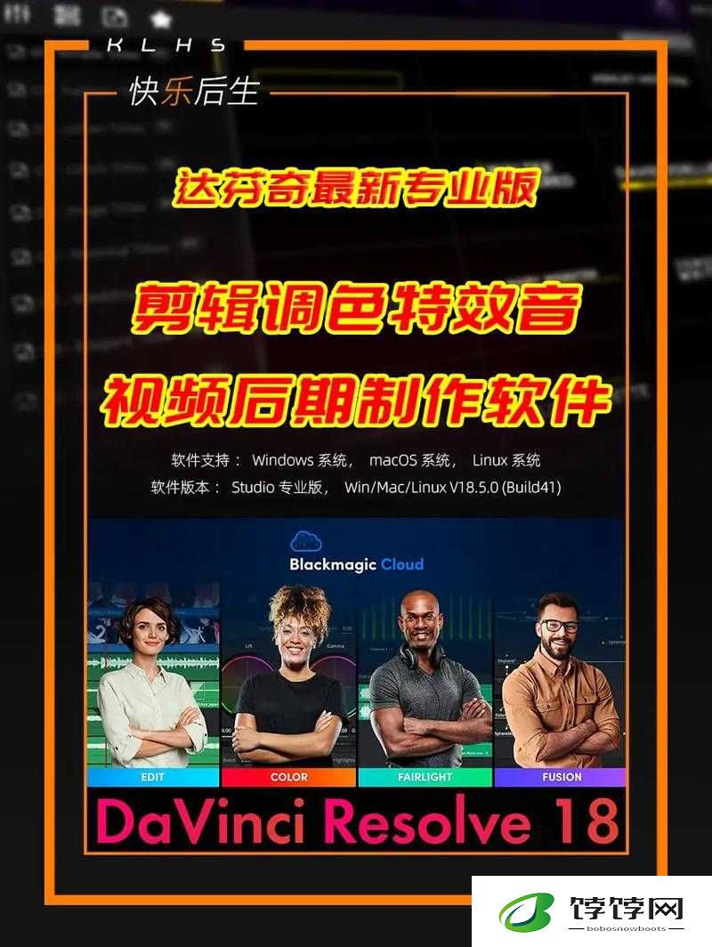 达芬奇 18.6.5 破解版：专业视频编辑软件