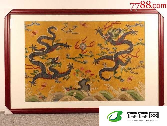 小燕子乾隆双龙戏珠：宫廷传奇画卷