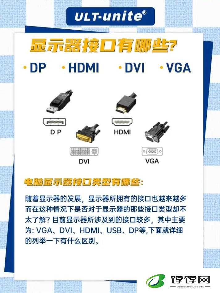 高清视频线和音频线的接口类型：带你探索数码世界的连接奥秘