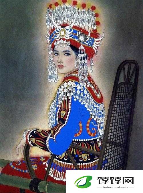 人口工彩画大全：多彩工笔画展现人口风貌