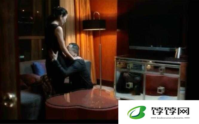 张律渝和吕总在落地窗酒店