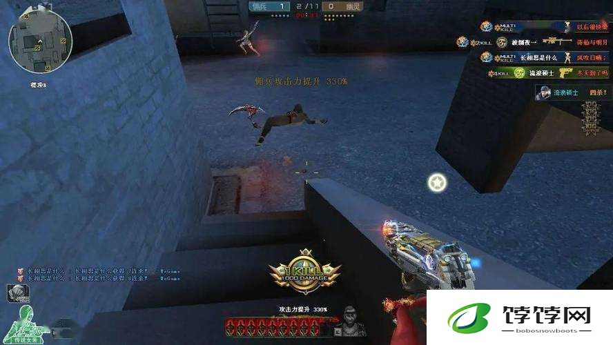 CF 手游：刀僵尸新玩法，M16 步枪助你更酷炫