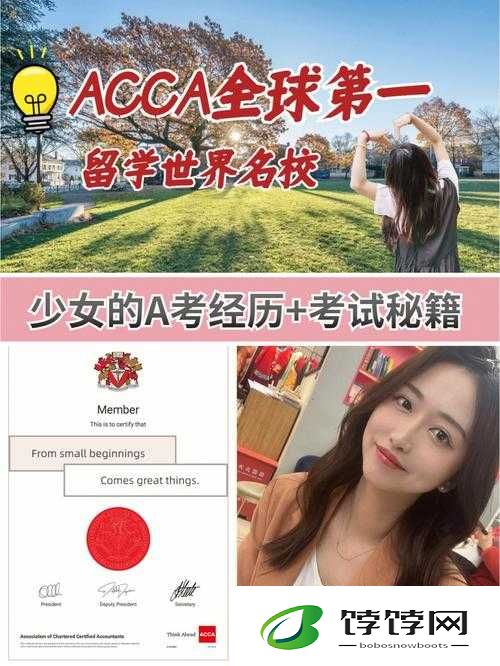 ACCA 少女网课视频：成为财务精英的必备神器