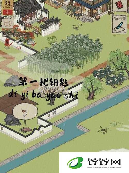 江南百景图狸山塘攻略：钥匙位置详细解析