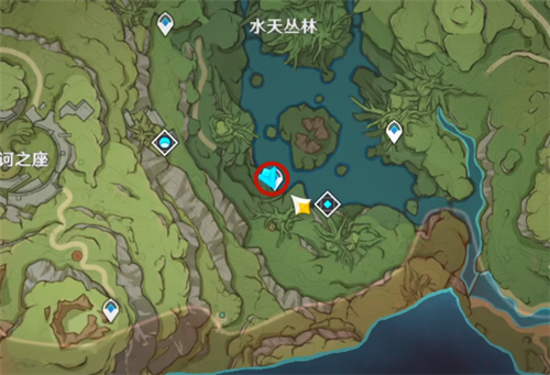 原神水天丛林调节天气方法