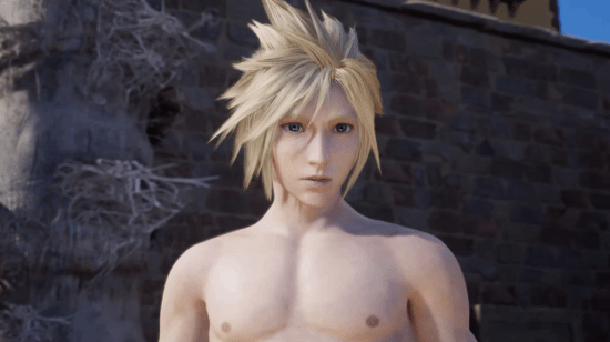 《FF7重生》蒂法、爱丽丝泳装片段：直接看呆克劳德