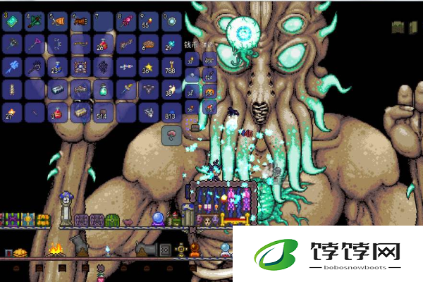 如何在泰拉瑞亚游戏中找到并消灭猪砂公爵