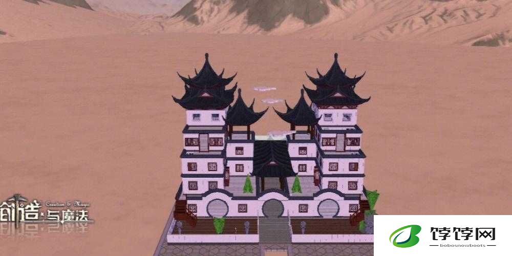 《探寻瑰丽华美：创造与魔法中式皇宫设计图解与建筑设计图纸分享》